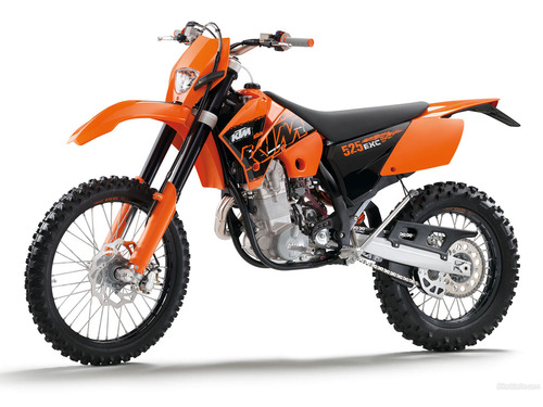 Product picture KTM 250-400-450-525 SX-EXC Service Repair Manual 2000-2007